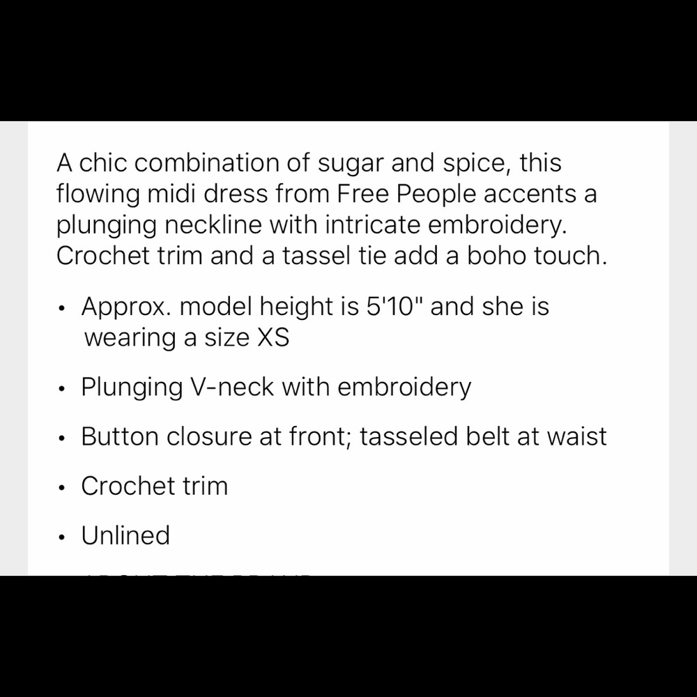 Free People Dress - Picture 4 of 4